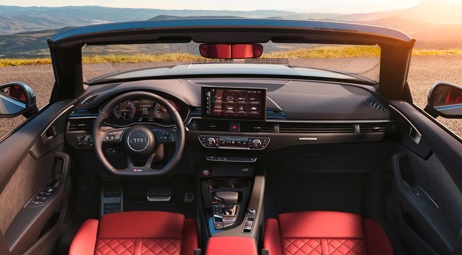 2024 Audi S5 Cabriolet Interior