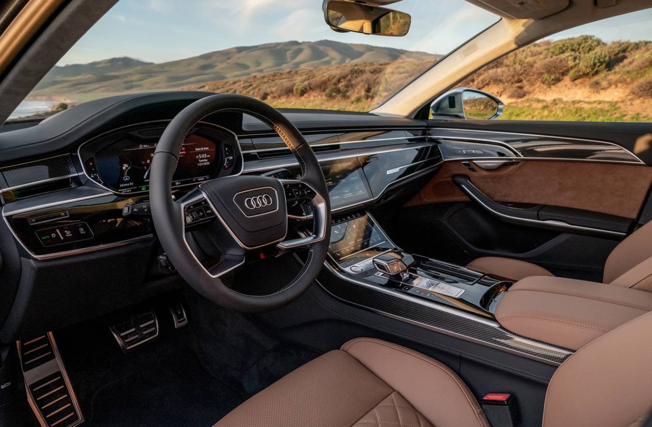 New 2024 Audi S8 Hybrid interior