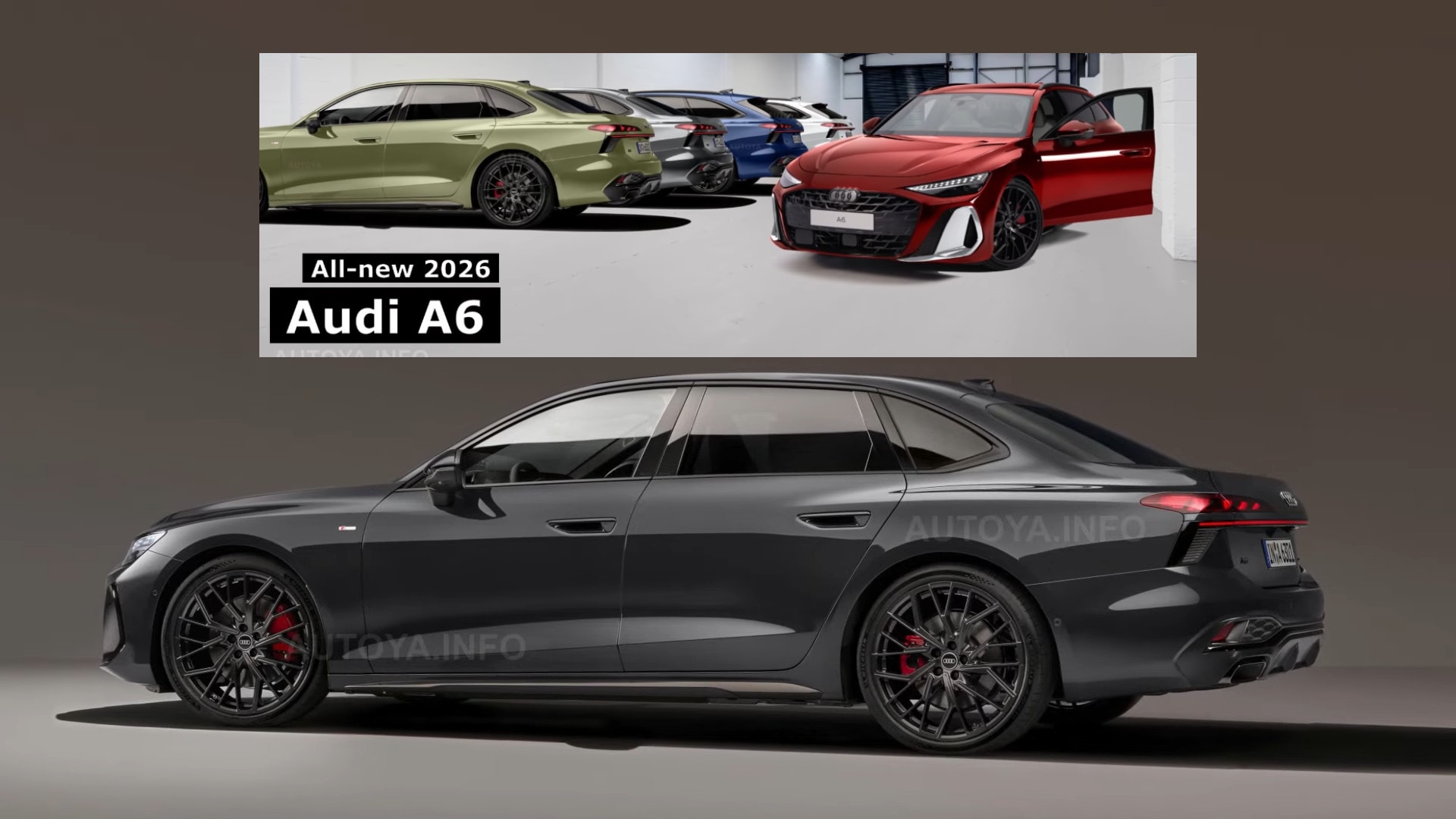 2026 Audi A6 Sedan Virtually Joins The Digital Color Configurator For 