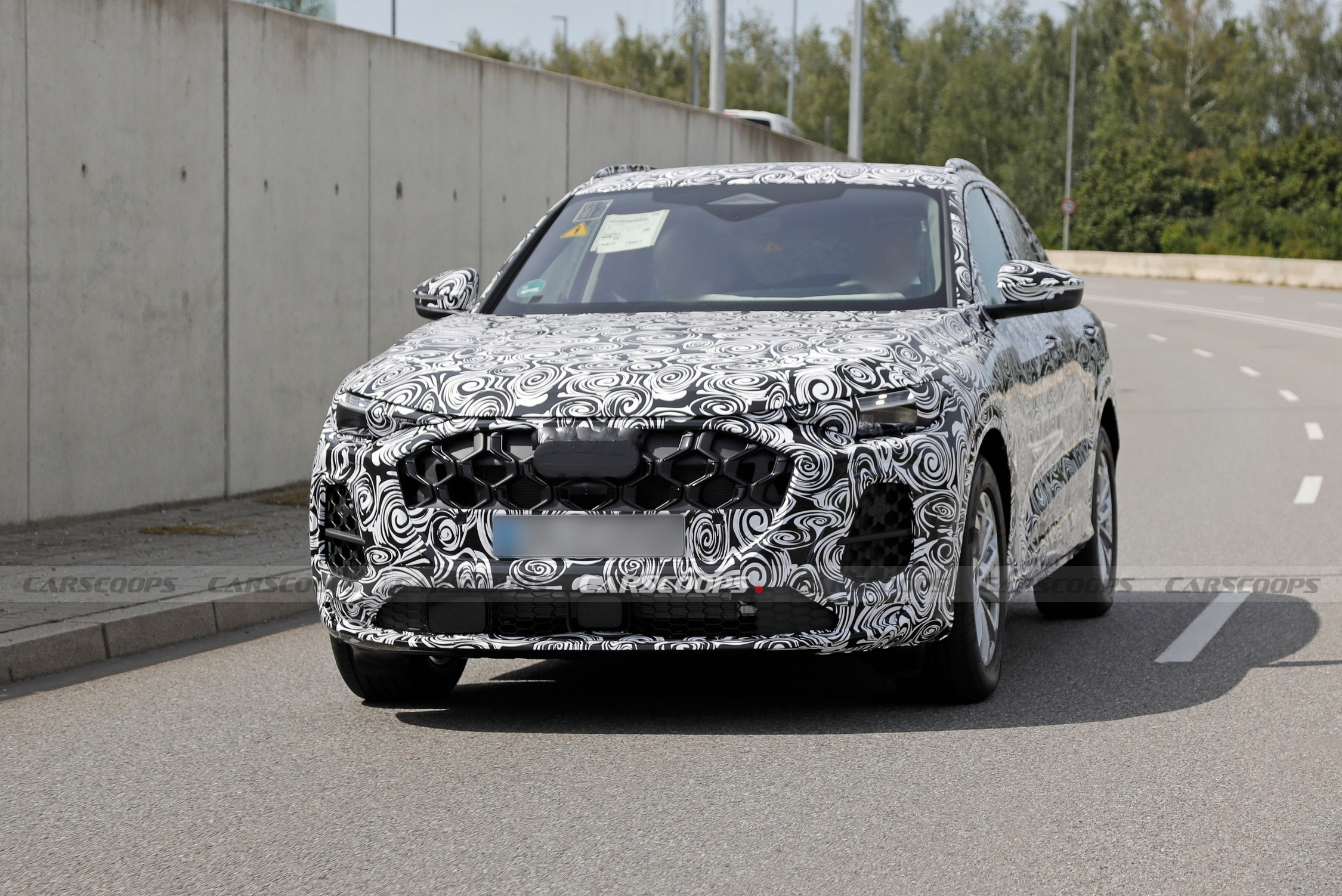 2026 Audi Q5 Sportback Shows Off Its New Sloping Roofline Carscoops