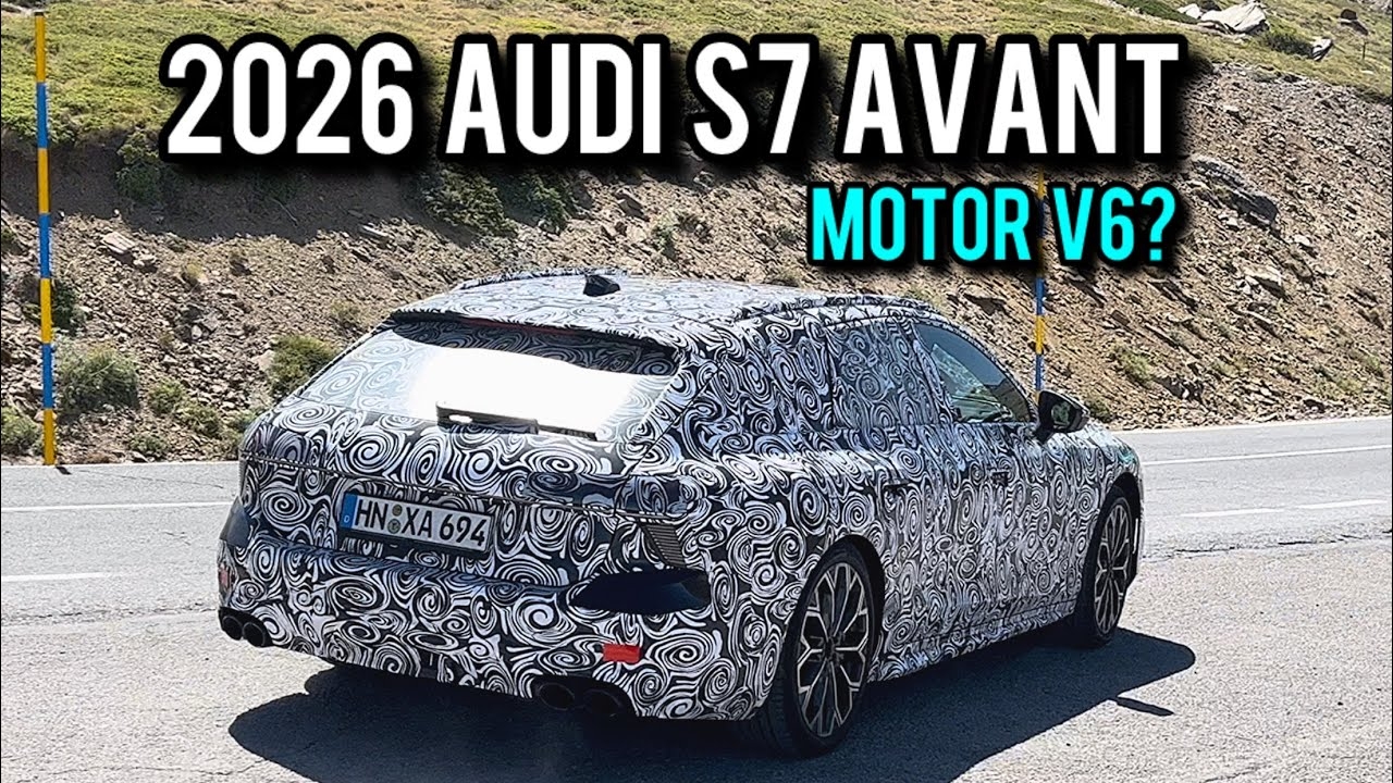 CAZADO 2026 AUDI S7 AVANT A7 SEDAN PROTOTYPE TESTING YouTube
