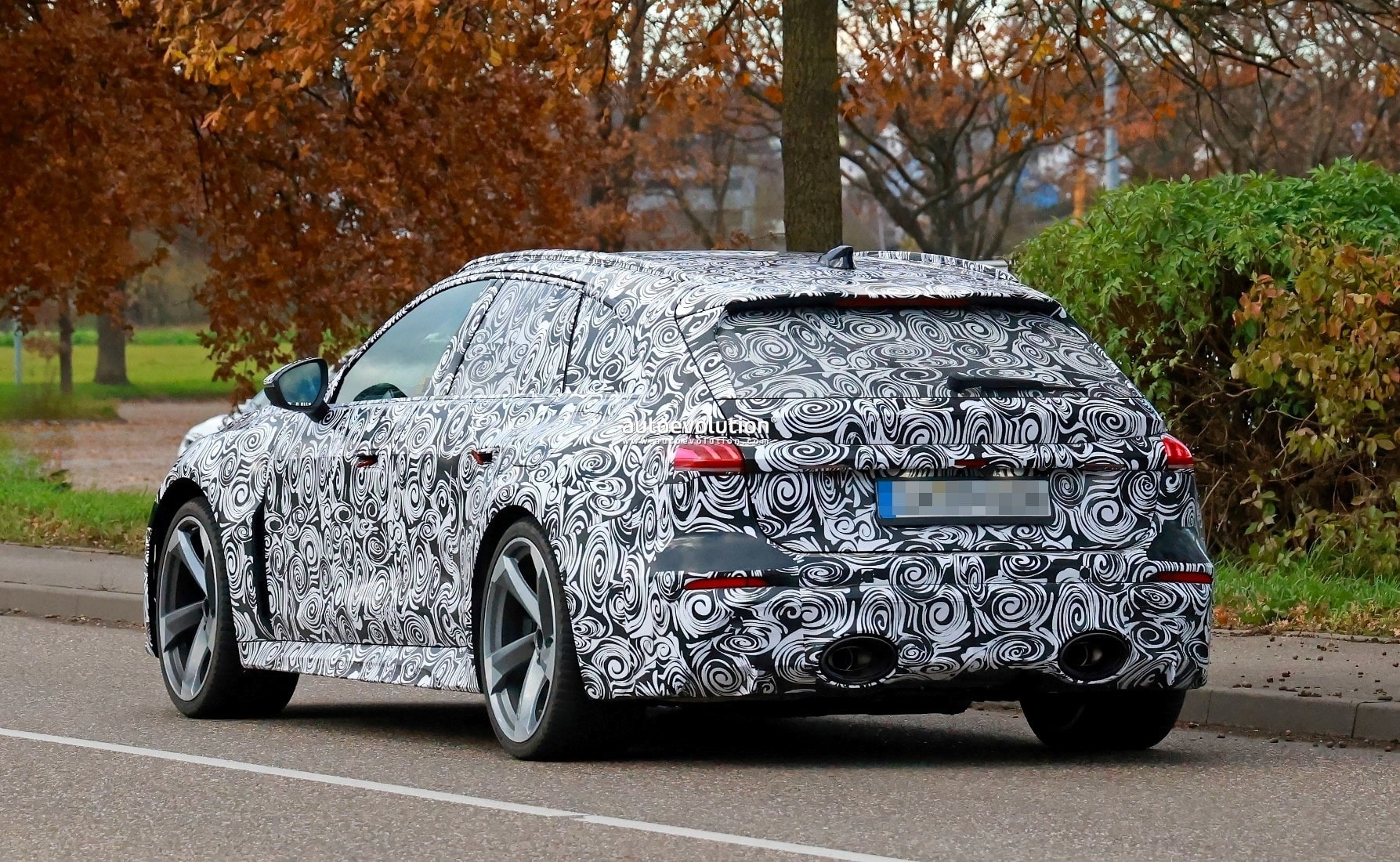 First Ever 2026 Audi RS 5 Avant Looks Virtually Ready For A Brawl With 
