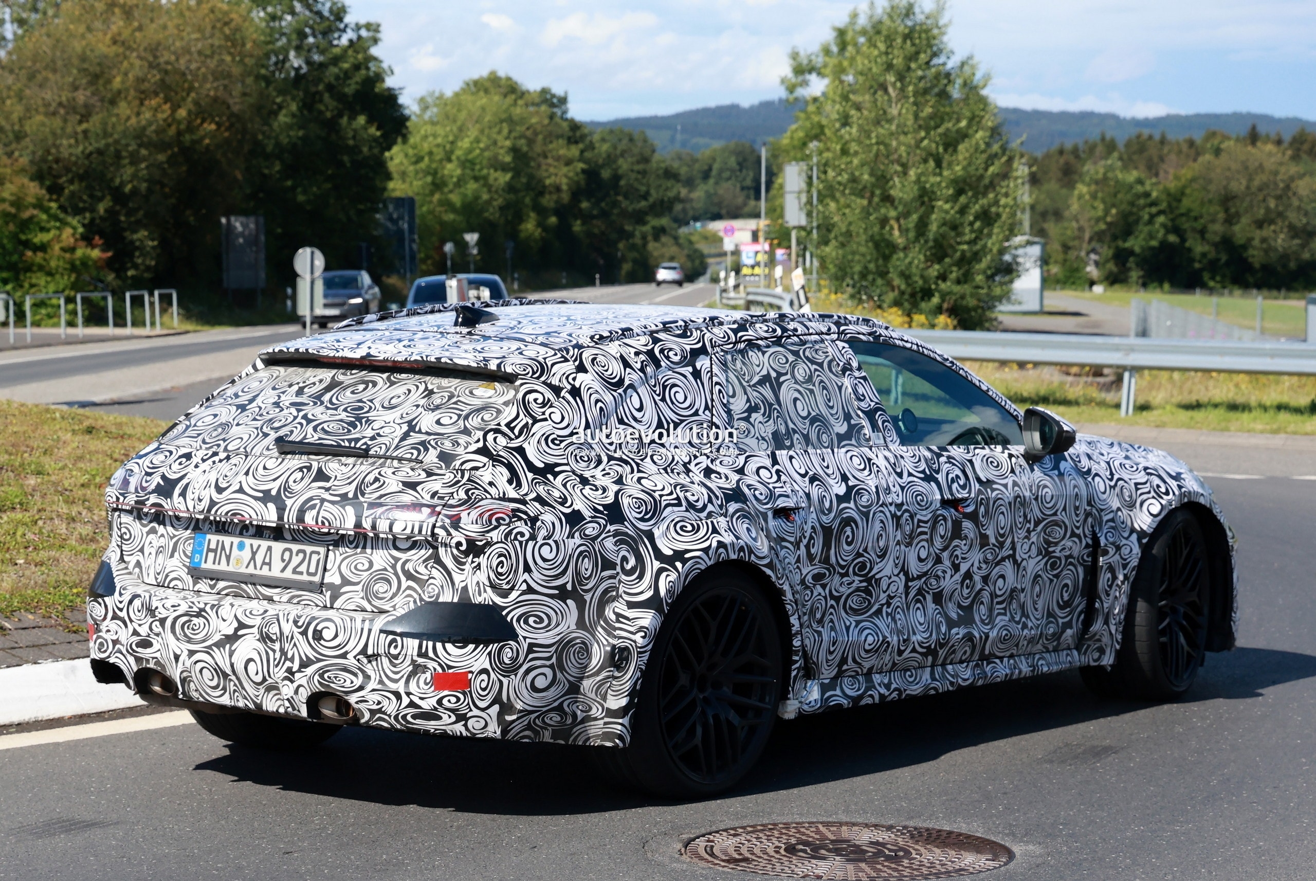 Muscular 2026 Audi RS 7 Avant Looks Like The BMW M5 Touring 39 s Worst 