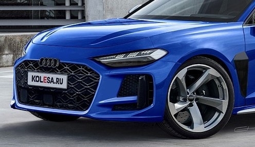 New 2026 Audi RS 5 Avant Digitally Bites Into The Road Autoevolution