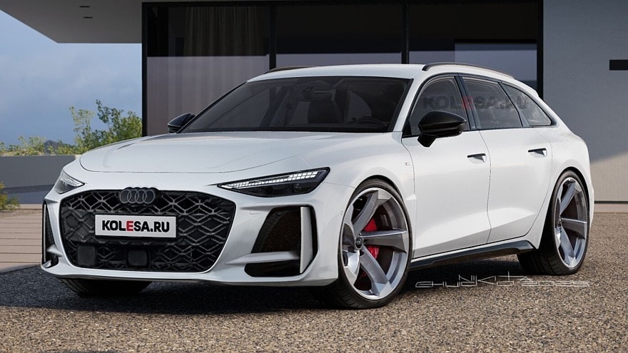 New 2026 Audi RS 6 Avant Debuts In Fantasy Land Autoevolution