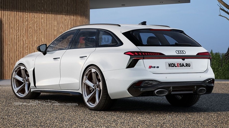 New 2026 Audi RS 6 Avant Debuts In Fantasy Land Autoevolution