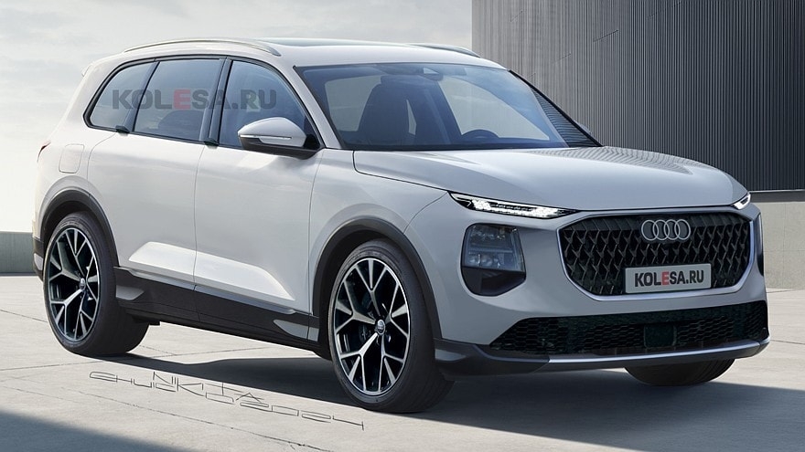 Rendering New 2026 Audi Q7 Makes Scripted Debut Ahead Of Next Year 39 s 