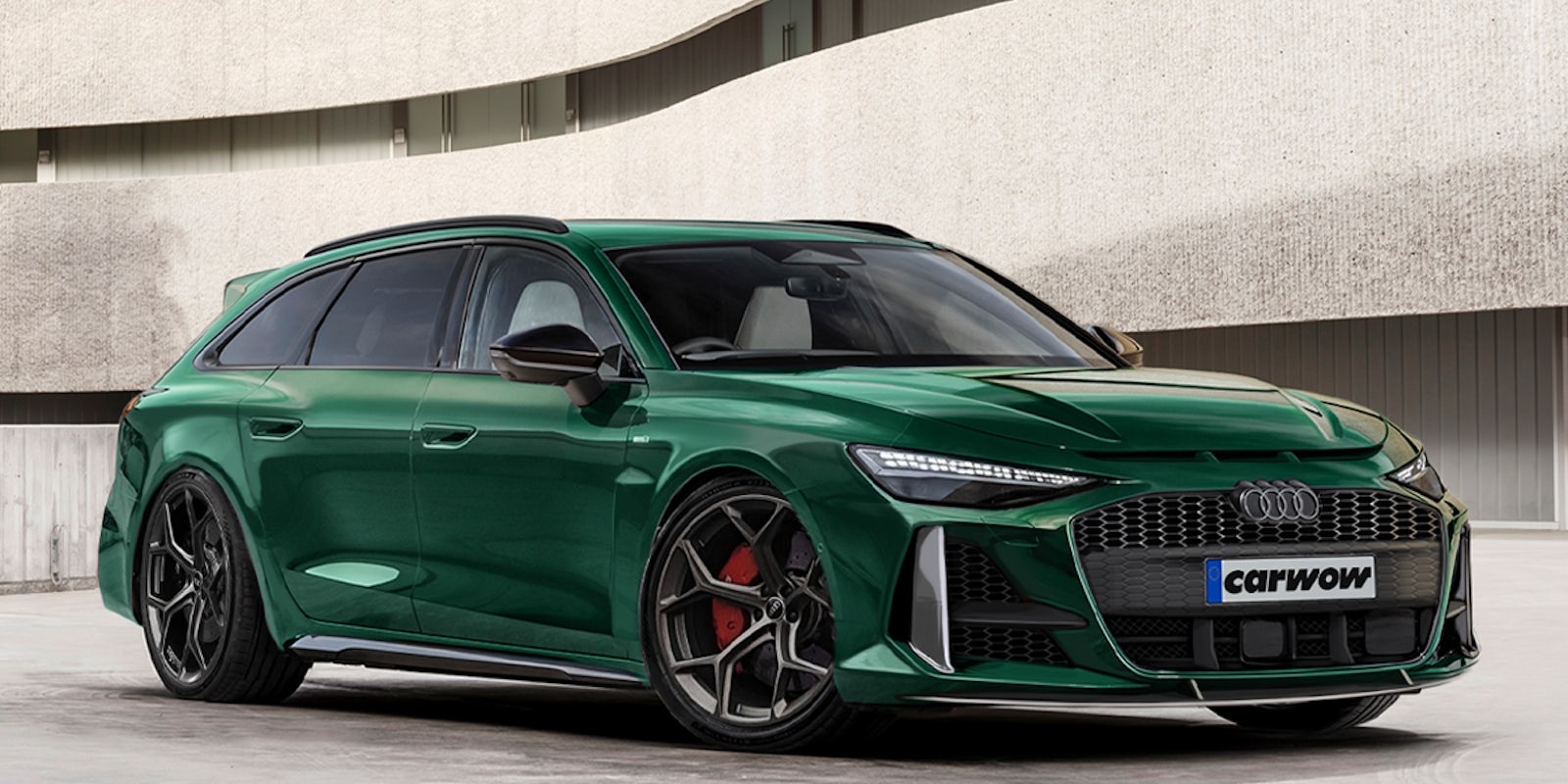 Nouvelle Audi RS6 Avant Avec 780 Ch Entrant Super Estate Propuls Par