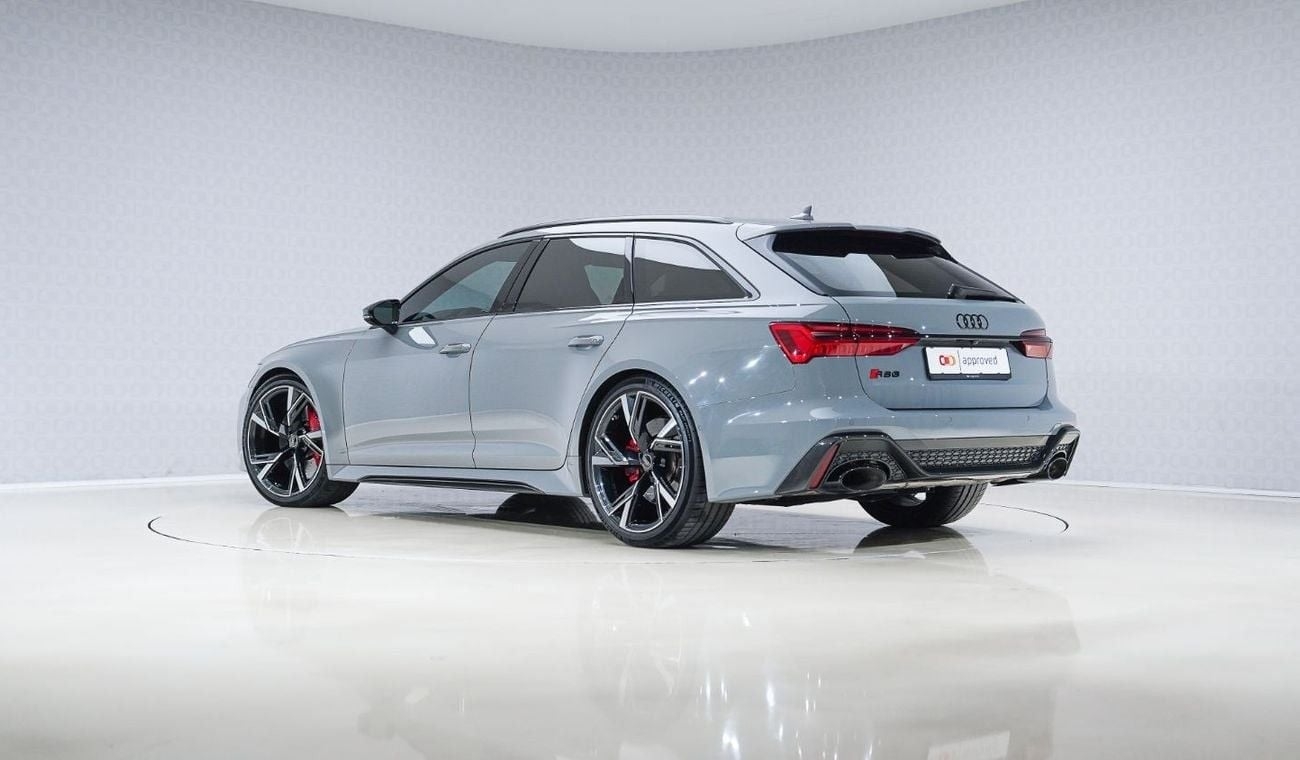 Used Audi RS6 A6 Avant TFSI Quattro AED 6 765 P M Warranty Till 03 